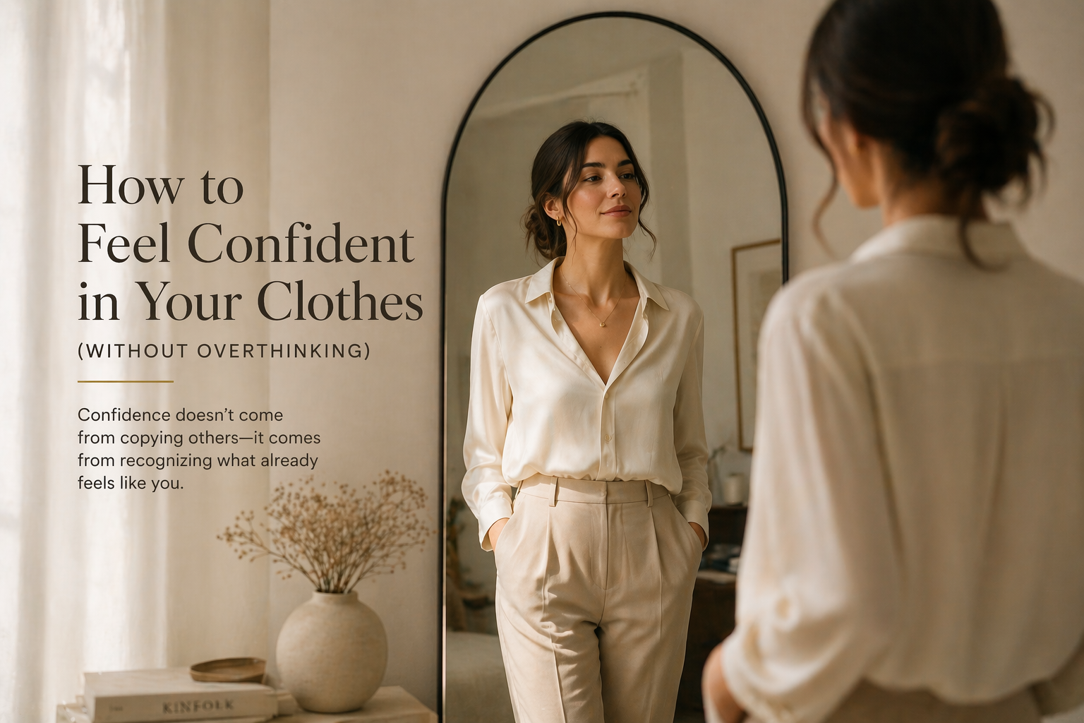 How to Feel Confident in Your Clothes (Without Overthinking)